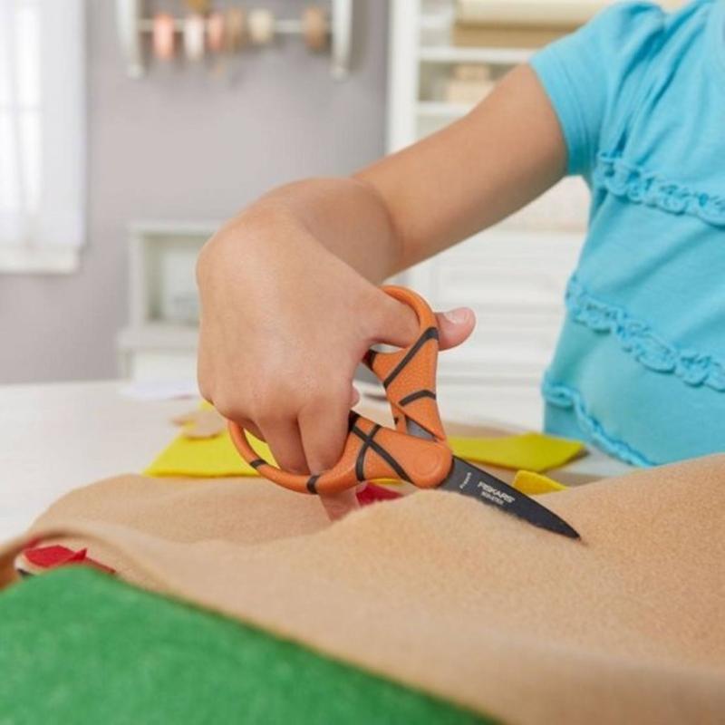 Fiskars Kinderschere 13cm Basketball 6+